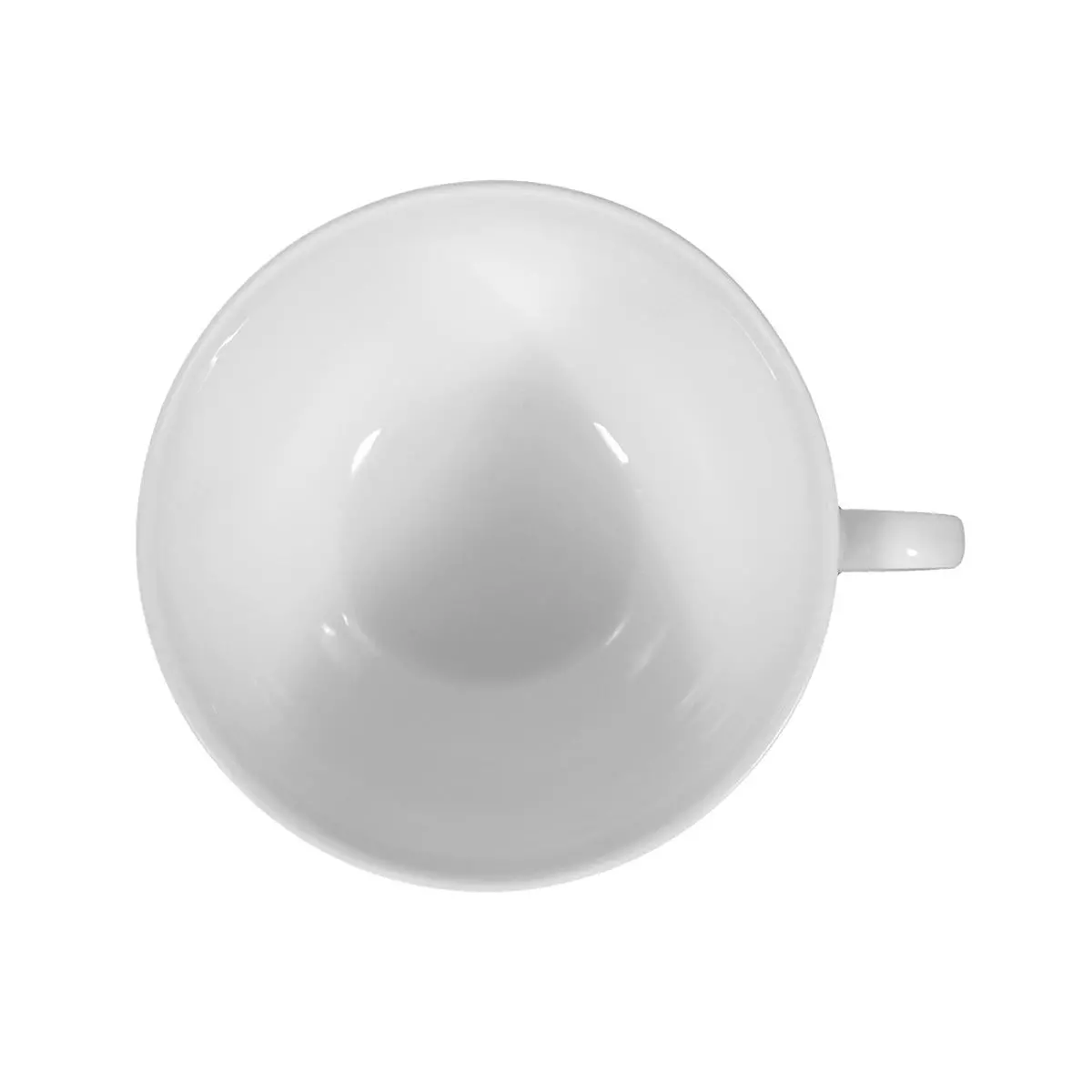 uni 00007 Rondo/Liane - Milchkaffeeobertasse Weiß